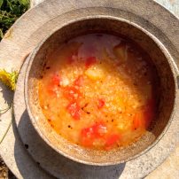 ソパ・デ・キヌア 　〜ペルー風キヌアのスープ〜<br> Soupe De Quinoa