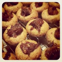 中東風タヒニとデーツのクッキー Middle Eastern Tahini & Date Cookies