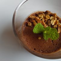 ヴィーガンチョコレートムース<br> vegan chocolate mousse